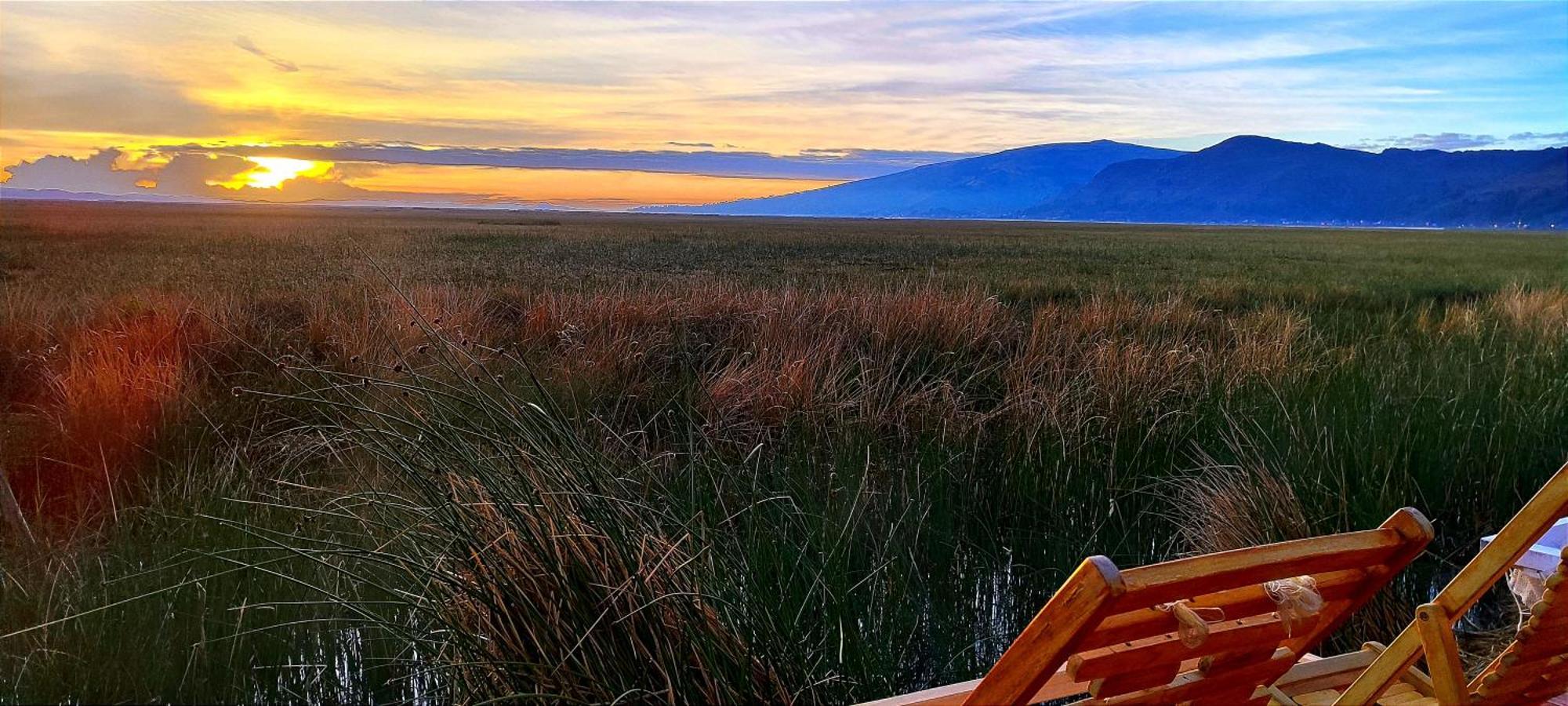 Los Uros Puno Esterno foto
